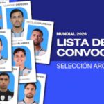 Lionel Scaloni dio a conocer la lista de 26 convocados de la selección argentina para el Mundial 2026